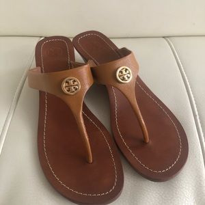 Tori Burch Wedge Sandal. Size 9.